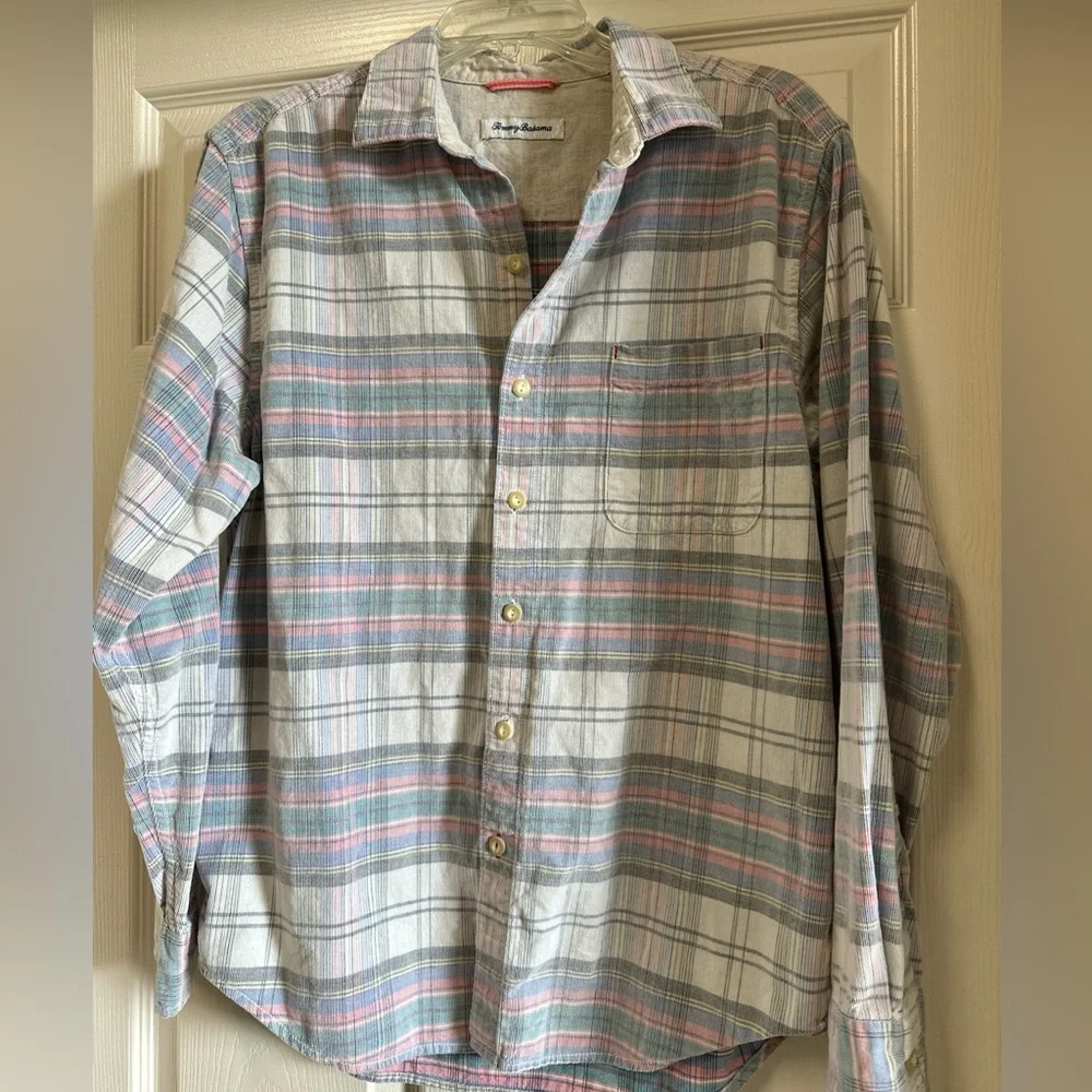 Tommy Bahama Cord long sleeve men’s shirt medium - Picture 1 of 3